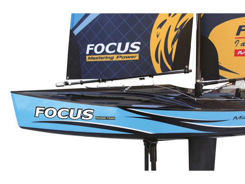 Amewi Focus III Racing Sailing Yacht 100 cm 2.4GHz RTR Blue