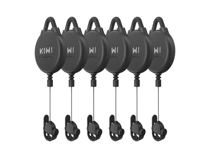 KiwiDesign VR Cable Pulley System-6 pcs V2-6 for Meta Quest 2 Black