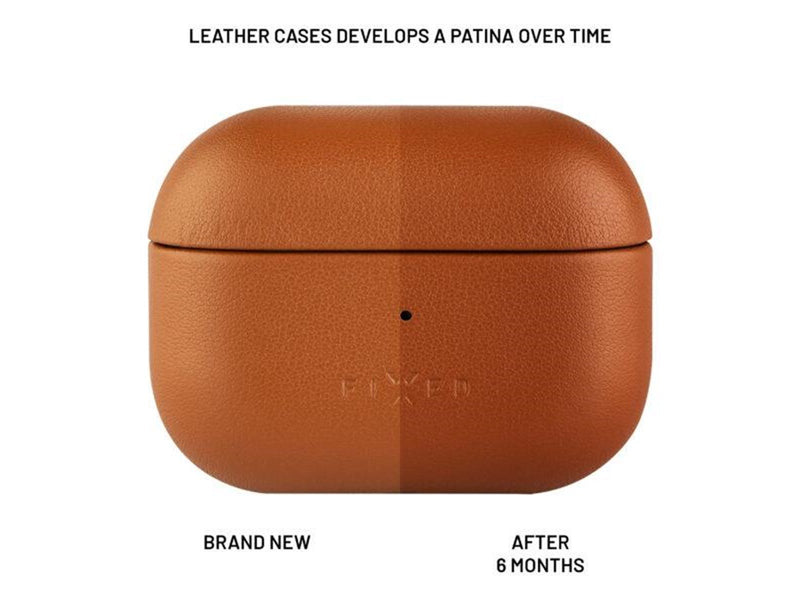 FIXED PodsLeather Case for Airpods 3 - Brown