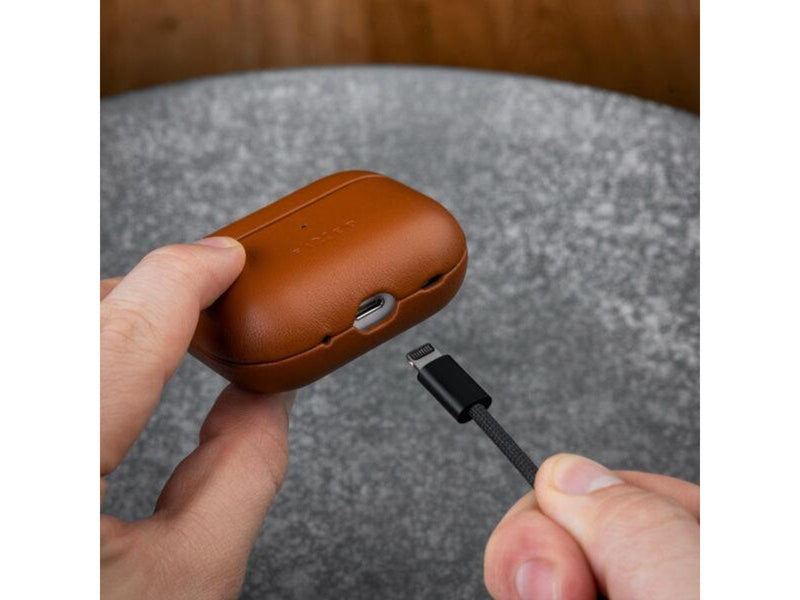 FIXED PodsLeather Case for Airpods 3 - Brown