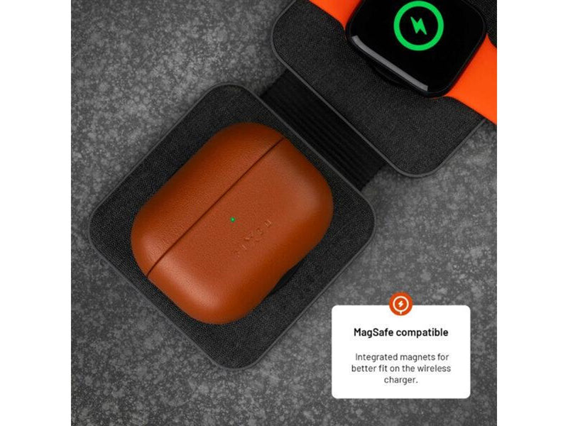 FIXED PodsLeather Case for Airpods Pro 2 - Brown