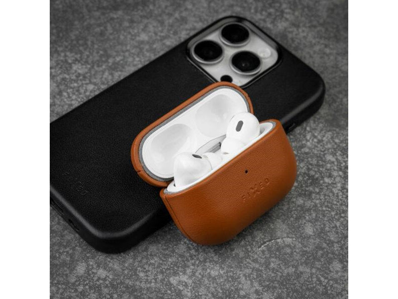 FIXED PodsLeather Case for Airpods Pro 2 - Brown