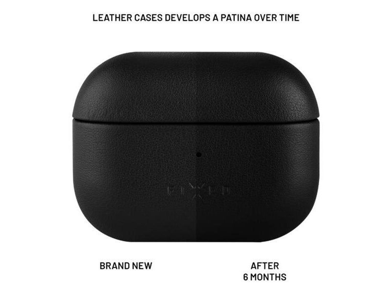 FIXED PodsLeather Case for Airpods Pro 2 - Black