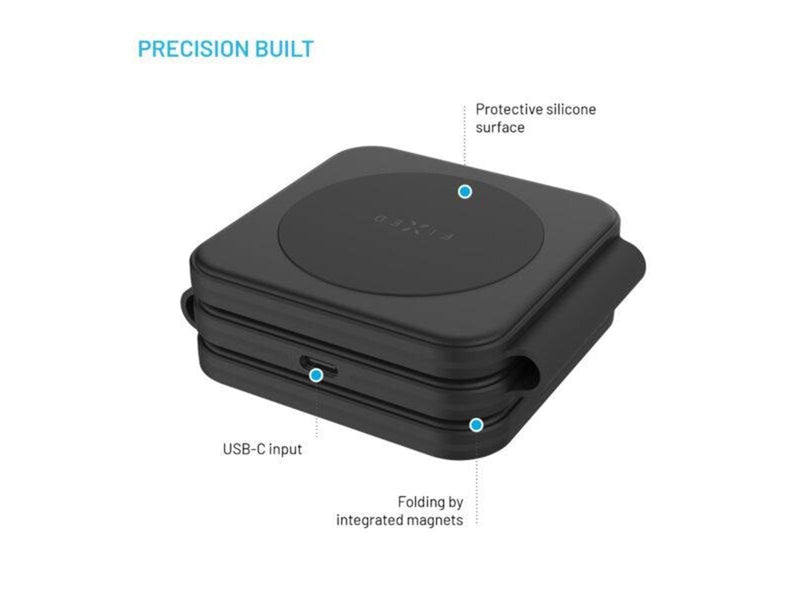 FIXED Flex Samsung 3in1 Foldable wireless charger - Black