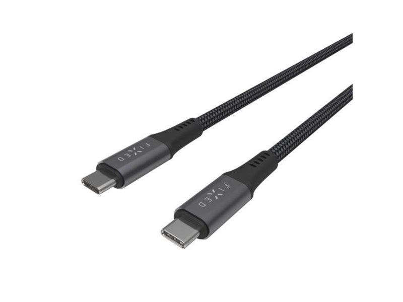 FIXED ARMOR USB 4.0 240W USB-C/C 20Gpbs cable 1.2m - Grey