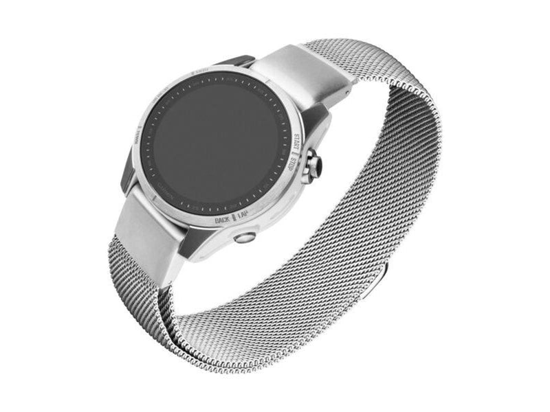 FIXED Mesh Strap for Garmin QuickFit 20mm - Silver
