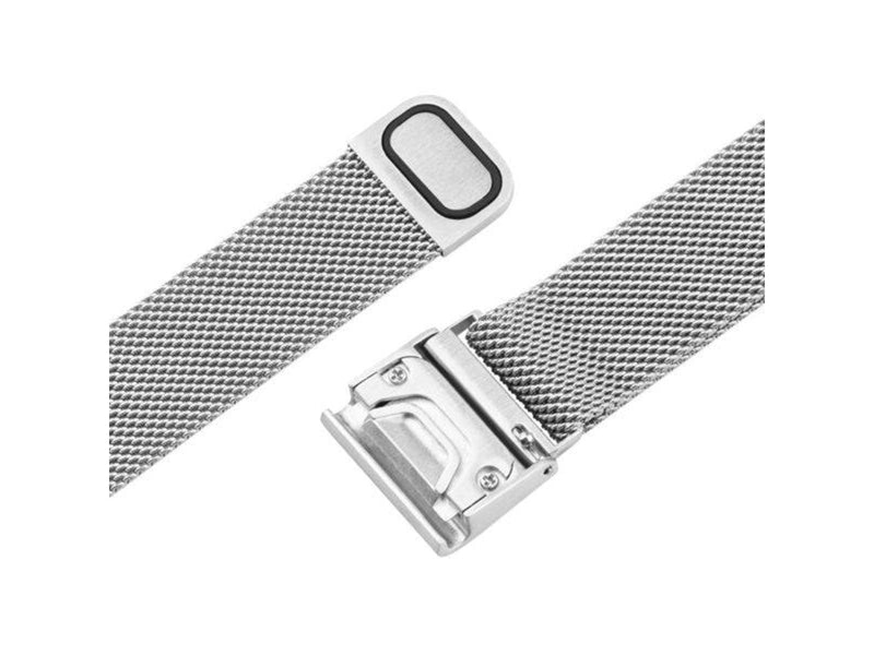 FIXED Mesh Strap for Garmin QuickFit 20mm - Silver