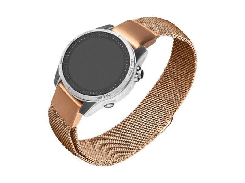 FIXED Mesh Strap for Garmin QuickFit 20mm - Rose Gold
