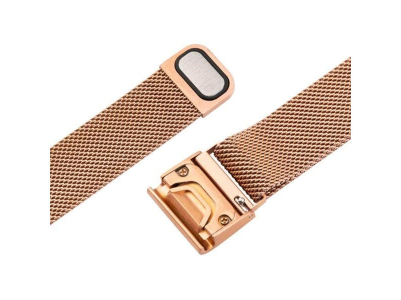 FIXED Mesh Strap for Garmin QuickFit 20mm - Rose Gold