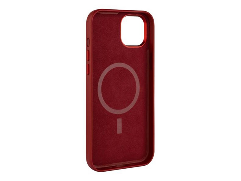 FIXED MagLeather case iPhone 16 - Red