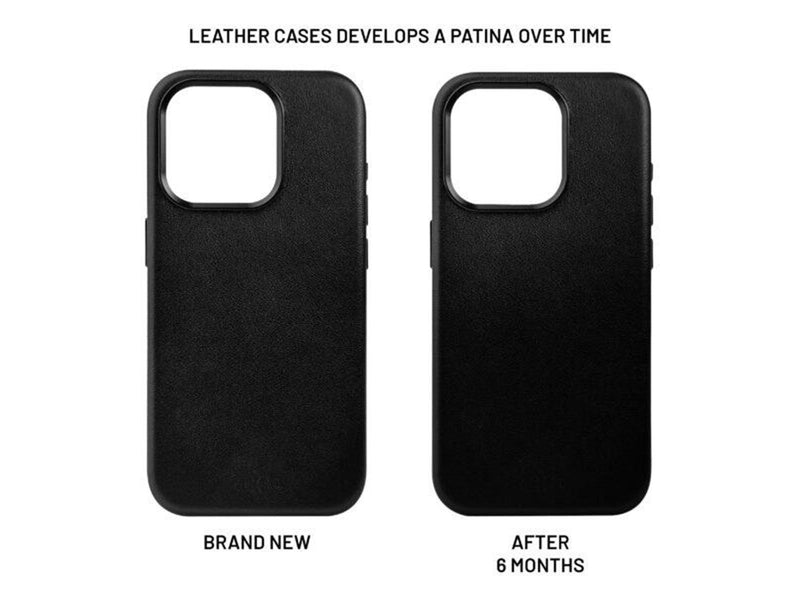 FIXED MagLeather case for iPhone 16 Pro - Black