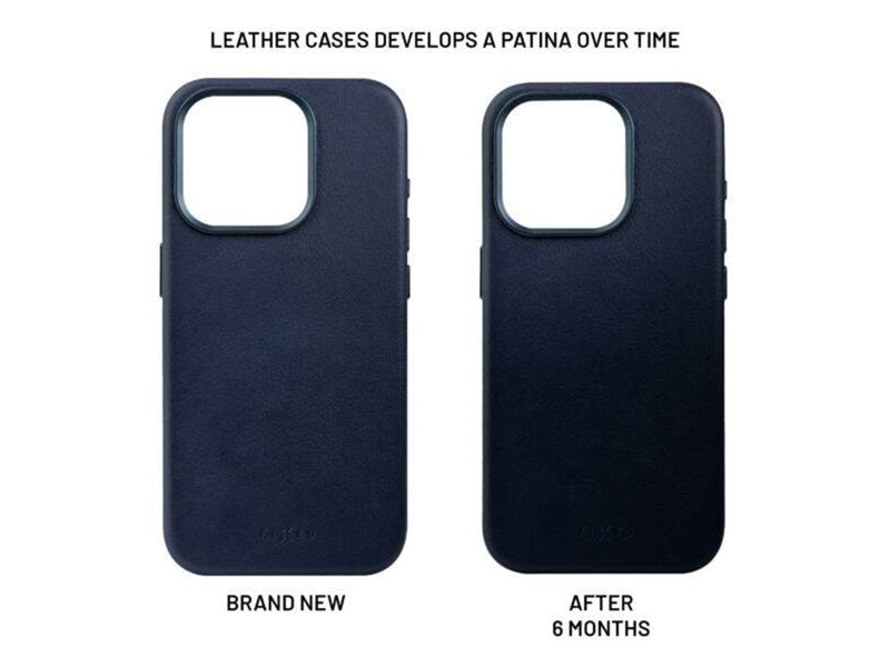 FIXED MagLeather case for iPhone 16 Pro - Blue