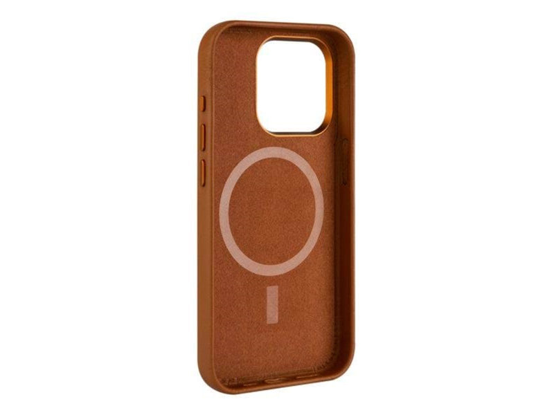 FIXED MagLeather case for iPhone 16 Pro - Brown