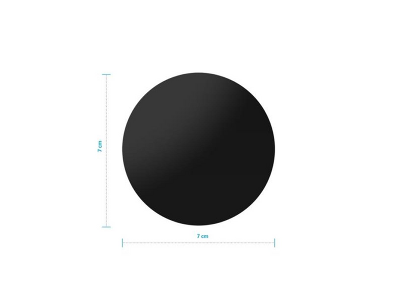 FIXED Disc Two-sided adhesive Dashboard Mount Pad - Black