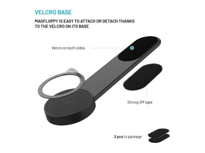 FIXED MagFloppy Dashbord Car Mount - Black