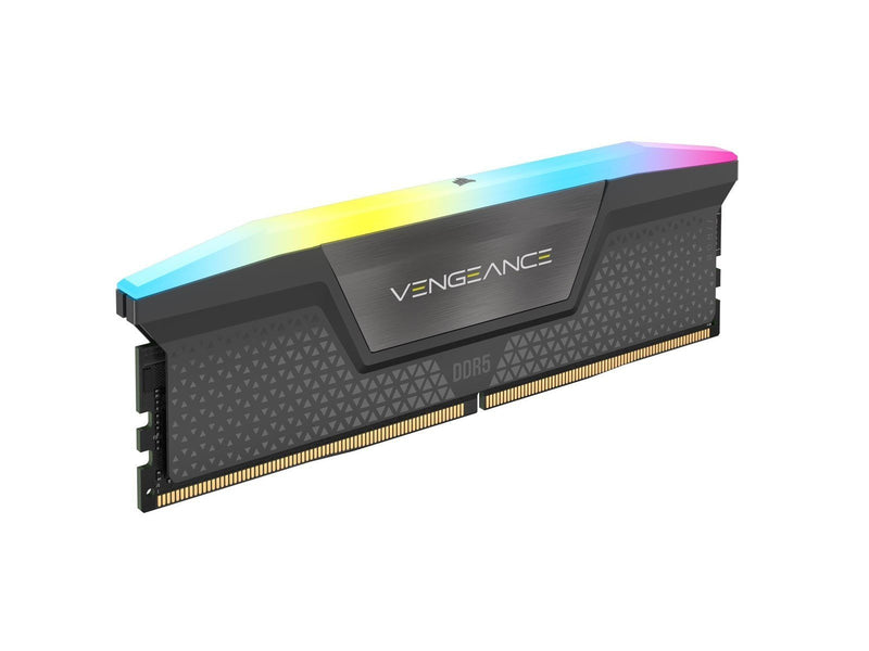 Corsair Vengeance RGB DDR5-5600 - 32GB - CL40 - Single Channel (1 pcs) - AMD EXPO & Intel XMP - Grau mit RGB