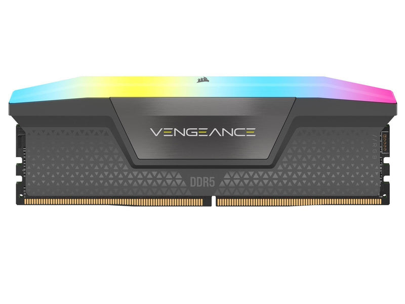 Corsair Vengeance RGB DDR5-5600 - 32GB - CL40 - Single Channel (1 pcs) - AMD EXPO & Intel XMP - Grau mit RGB