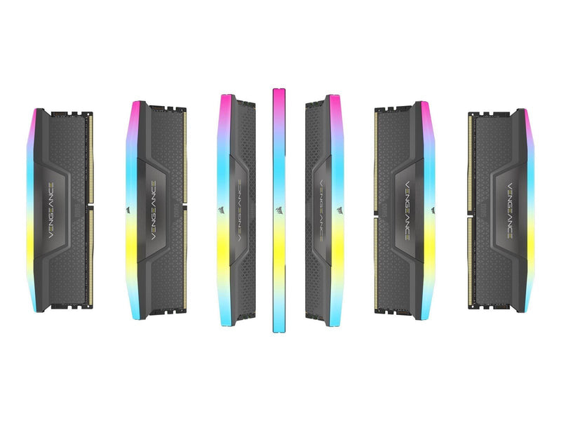 Corsair Vengeance RGB DDR5-5600 - 32GB - CL40 - Single Channel (1 pcs) - AMD EXPO & Intel XMP - Grau mit RGB
