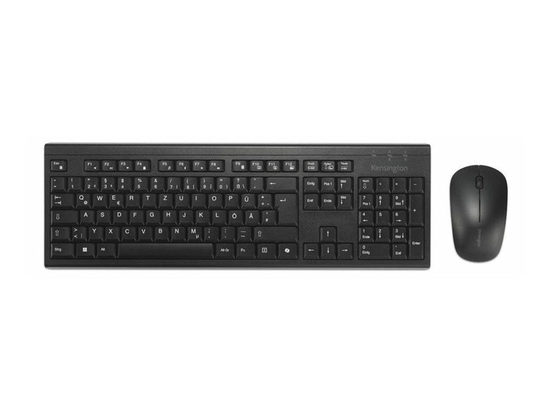 Kensington KM270 EQ - Tastatur & Maus Set - Deutsch - Schwarz