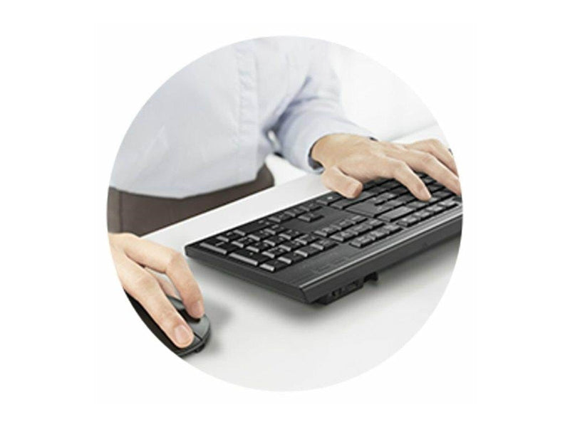 Kensington KM270 EQ - Tastatur & Maus Set - Deutsch - Schwarz