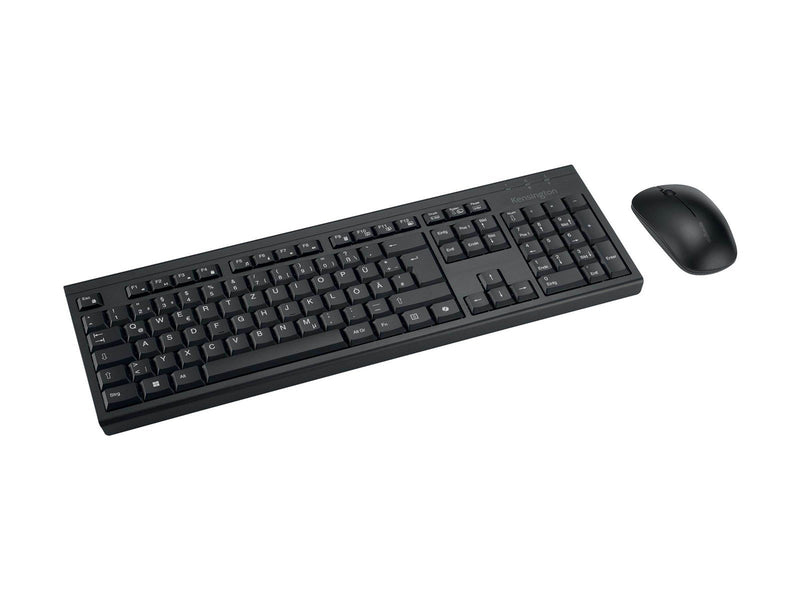 Kensington KM270 EQ - Tastatur & Maus Set - Deutsch - Schwarz