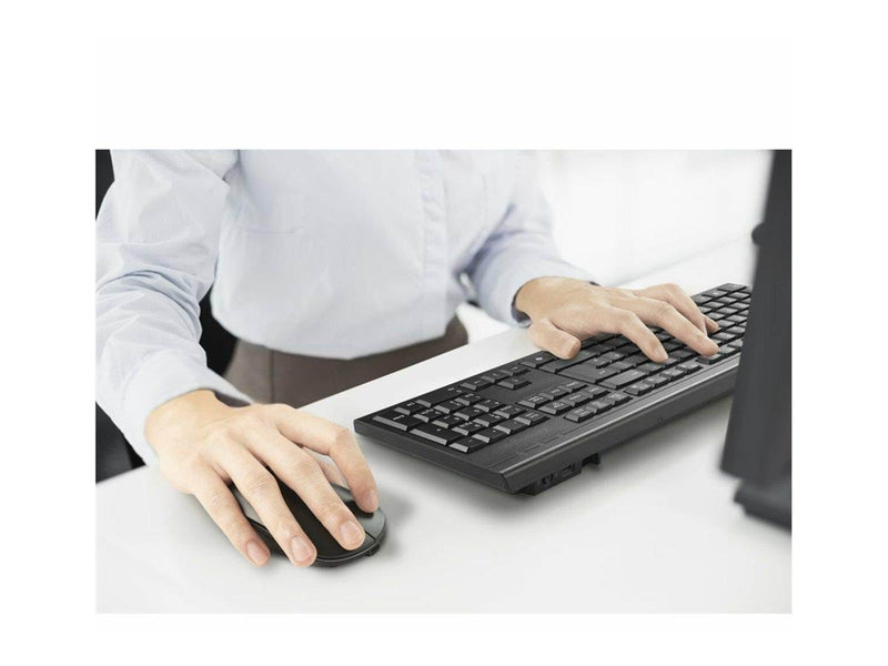 Kensington KM270 EQ - Tastatur & Maus Set - Deutsch - Schwarz