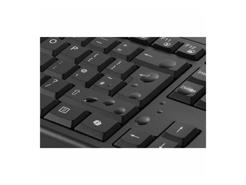 Kensington KM270 EQ - Tastatur & Maus Set - Deutsch - Schwarz