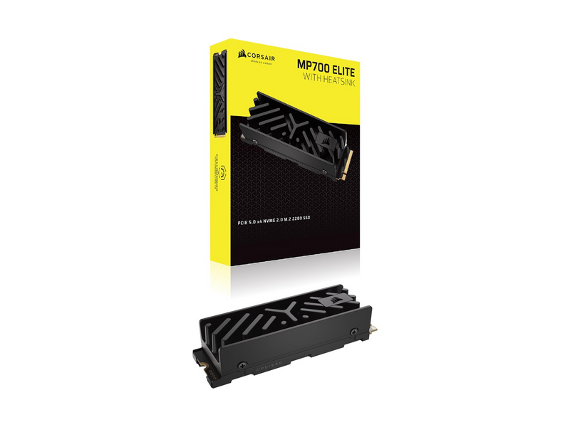 Corsair MP700 ELITE SSD - 2TB - Ohne Kühlkörper - M.2 2280 - PCIe 5.0