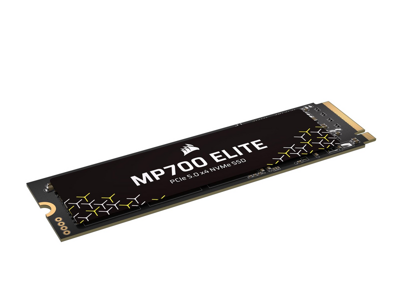 Corsair MP700 ELITE SSD - 2TB - Mit Kühlkörper - M.2 2280 - PCIe 5.0