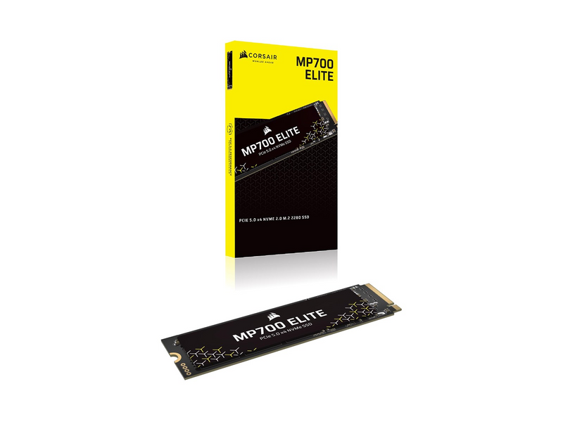 Corsair MP700 ELITE SSD - 2TB - Mit Kühlkörper - M.2 2280 - PCIe 5.0