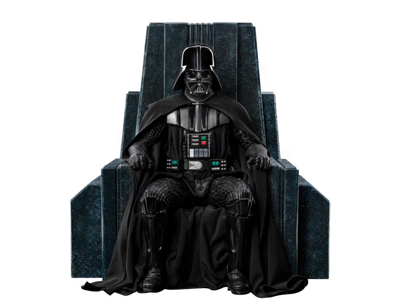Iron Studios - Star Wars: Darth Vader on Throne Legacy Replica 1/4 - Size: 48 x 81 x 74 cm - Figur