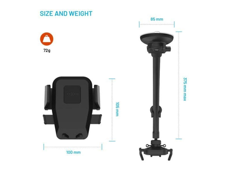 FIXED Iconiq Flex XL Windshield/Dashboard Car Mount