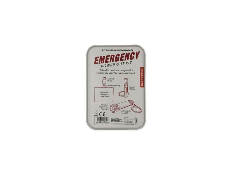 Kikkerland - Emergency Power Out Kit (CD537)