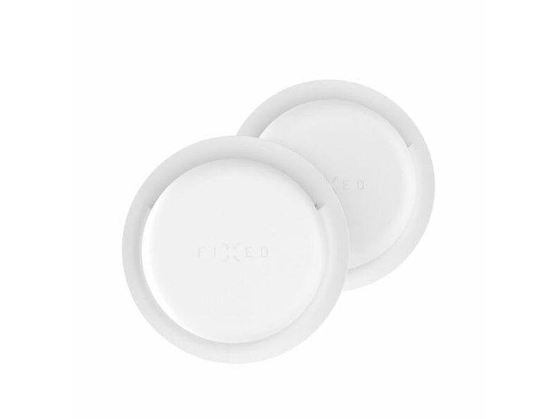 FIXED Silicone sticker case for Apple AirTag - White