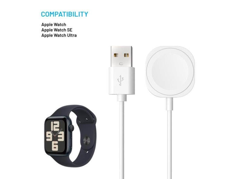FIXED USB-A Charging cable Apple Watch - White