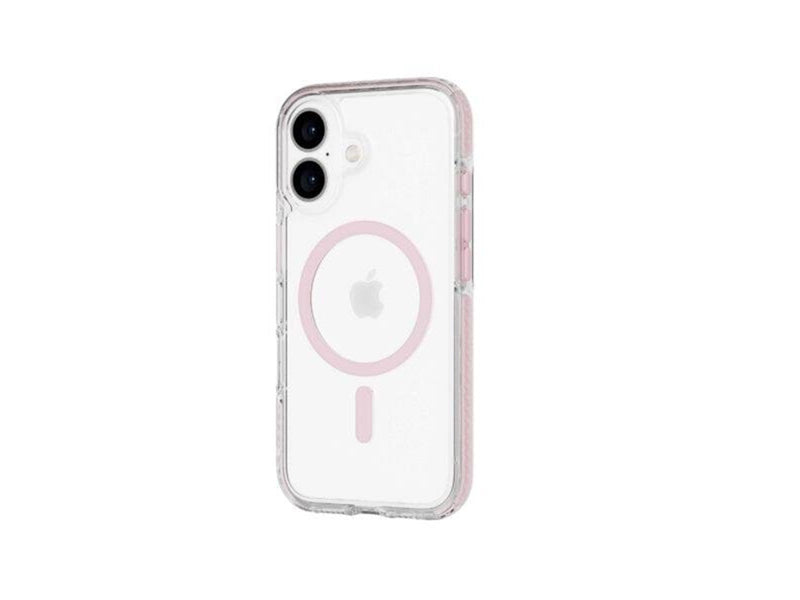 Tech21 Evo Crystal MagSafe for iPhone 16 - Pink