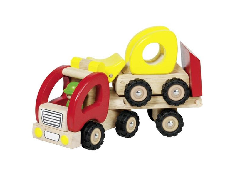 Goki Wooden Truck Low Loader