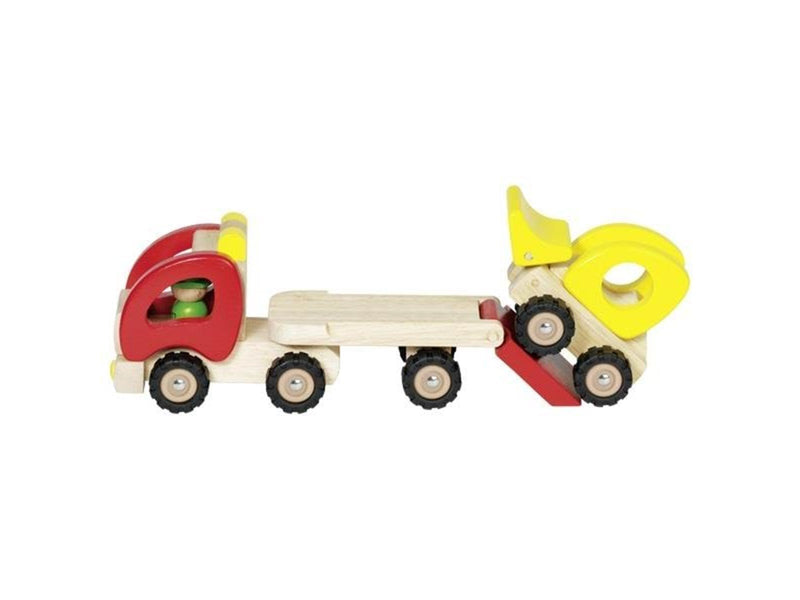 Goki Wooden Truck Low Loader