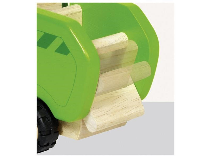 Goki Wooden Garbage Truck