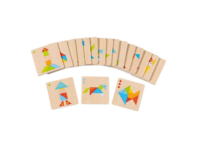 Goki Wooden Tangram World
