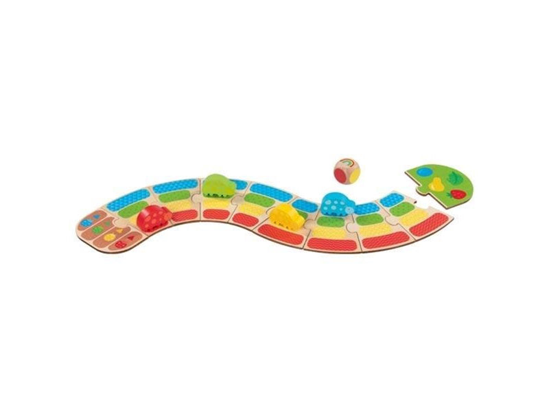 Goki Wooden Ladybug Race Dice Child's Game