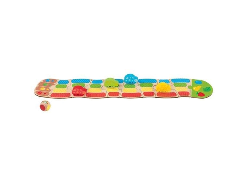Goki Wooden Ladybug Race Dice Child's Game