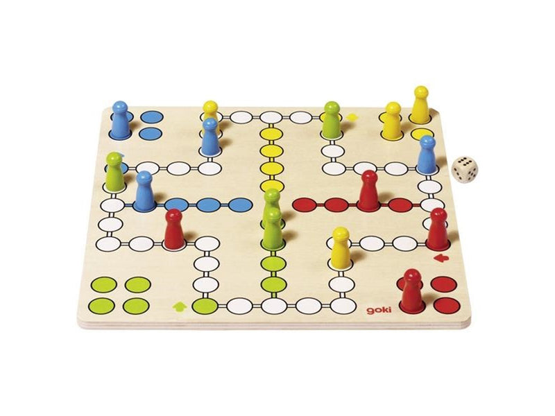 Goki Ludo board game basic.