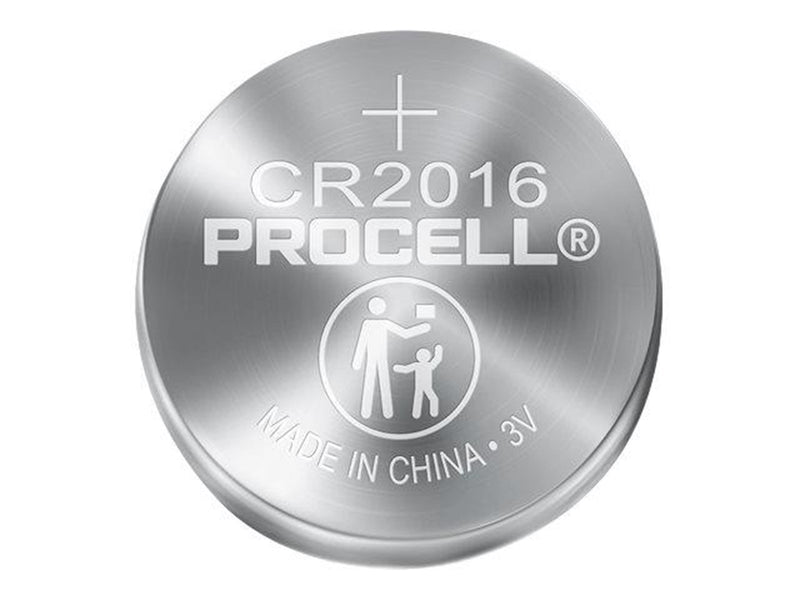 DURACELL PROCELL battery - 5 x CR2016 - Li