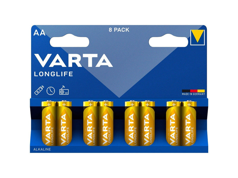 VARTA Longlife 4106 battery - 8 x AA / LR6 - Alkaline