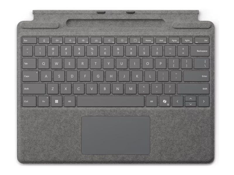 Microsoft Surface Pro Keyboard - Tastaturen - German/Austrian - Grau
