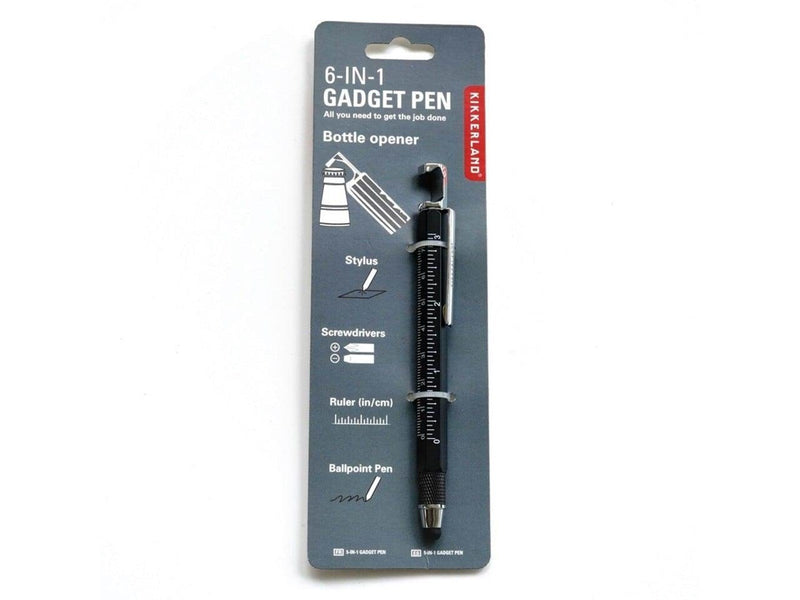 Kikkerland - 7-in-1 Gadget Pen (4435-A) Assorted
