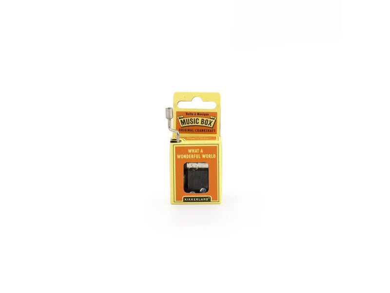 Kikkerland - What A Wonderful World Crank Music Box (1207)