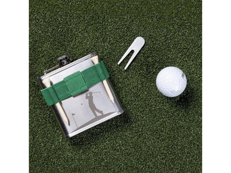 Kikkerland - GOLF FLASK