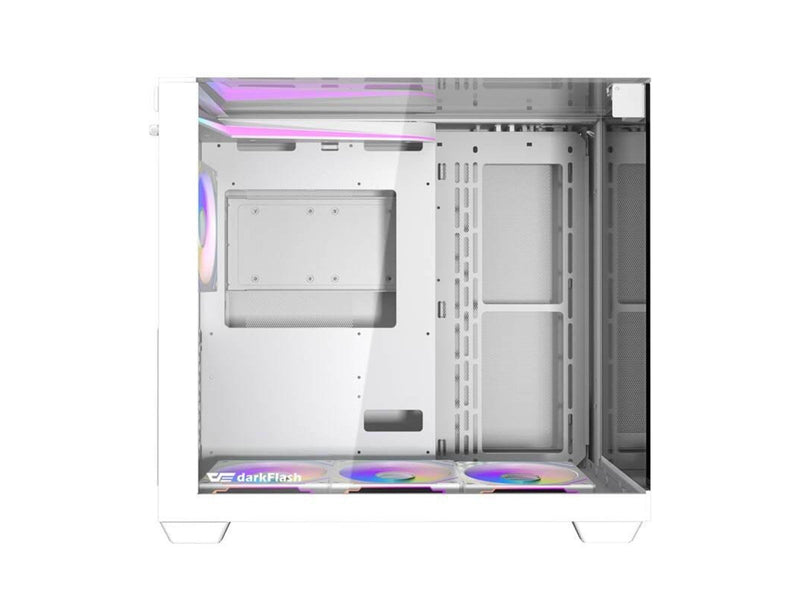 Darkflash TH285 computer case 4 fans (white) - Gehäuse - Miditower
